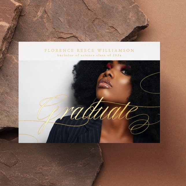 Editable Photo College Graduation GOLD (Creator Uploaded)