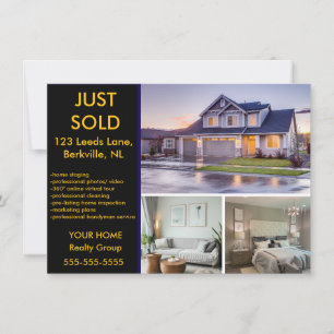 Editable Photos Real Estate Card