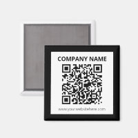 Editable QR code & Simple Customisable Design