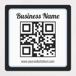 Editable QR code & Text Waterproof