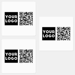 Editable QR code & Your Business Logo or Image