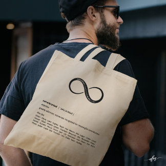 Editable Recognition Tote Bag