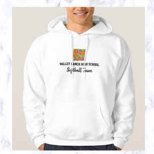 Editable School or Company Team Hoodie