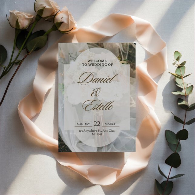 Editable simple wedding invitation (Creator Uploaded)