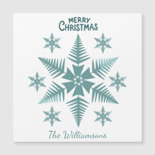 Editable Snowflake Christmas/Holiday