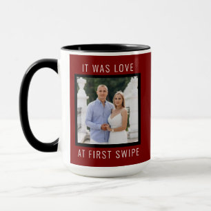 Editable Text and Custom Photo Valentine's Day Mug