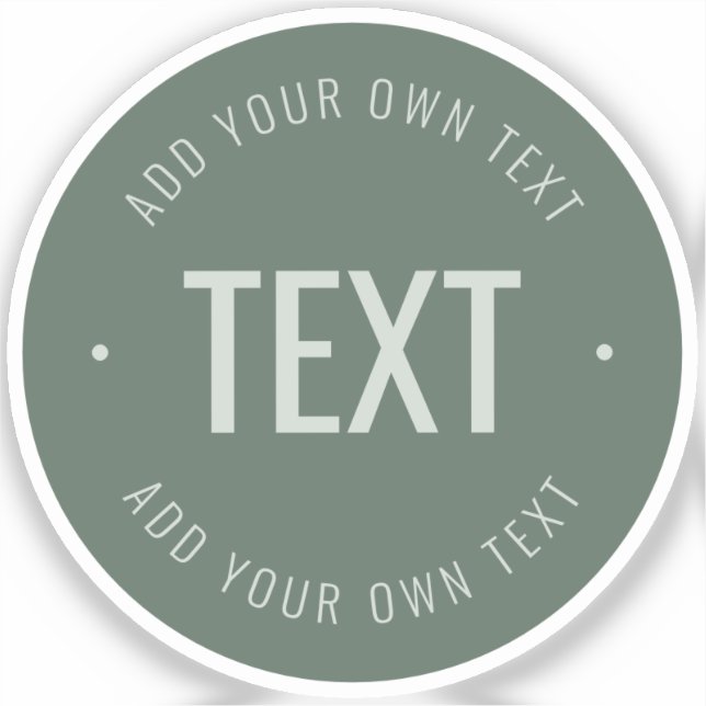 Editable Text & Colours Transparent (Front)