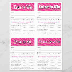 Editable Vendor Drawing Forms Instant Download Flyer