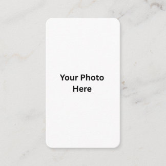 Editable Vertical Greeting or Enclosure Card