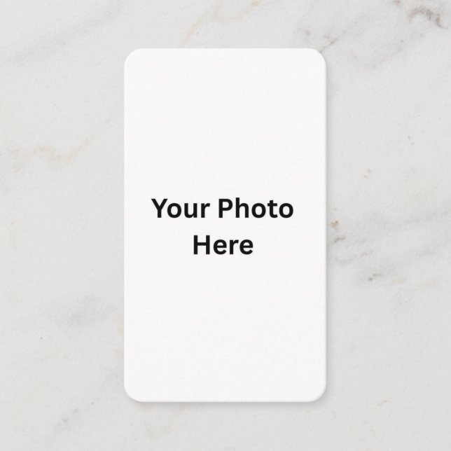 Editable Vertical Greeting or Enclosure Card (Front)