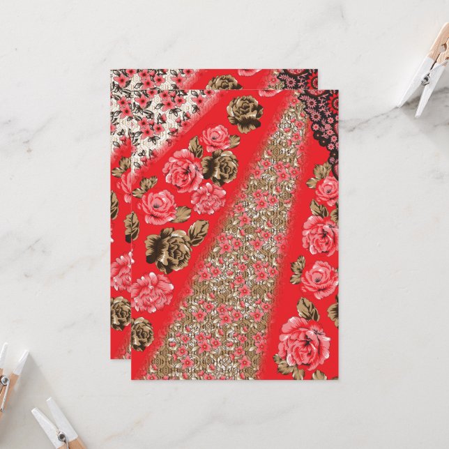 Editable Wedding Invitation Template | RSVP Card (Front/Back In Situ)