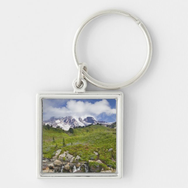 Edith Creek and wildflower meadows at Paradise Key Ring (Front)