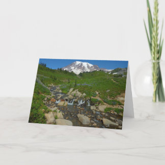 Edith Creek at Mount Rainier National Park Card