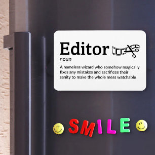 Editor Definition - Set Life 4" x 6" Flex Magnet