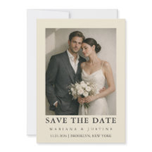 Editorial Minimalist Winter Ivory Wedding Photo