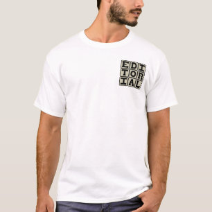 Editorial, Newspaper Item T-Shirt
