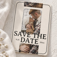 Editorial Photo Grid Save the Date
