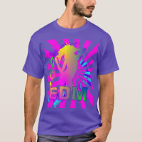EDM Electronic Dance Music Colourful Graphic