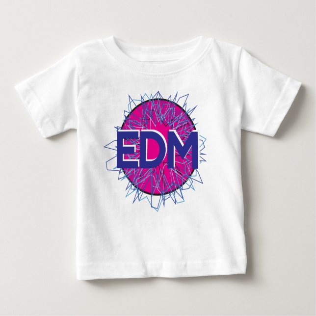 EDM Rave Sleeper Baby T-Shirt (Front)