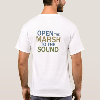 Edmonds Marsh Estuary Associates T-Shirt 1 with Ba