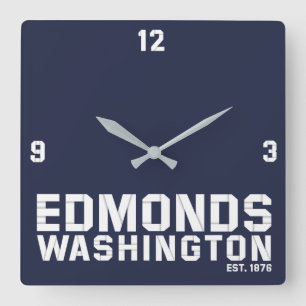 Edmonds, Washington Square Wall Clock