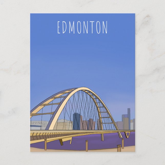 Edmonton Alberta Canada Postcard (Front)