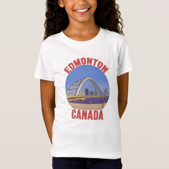 Edmonton Alberta Canada T-Shirt (Front)