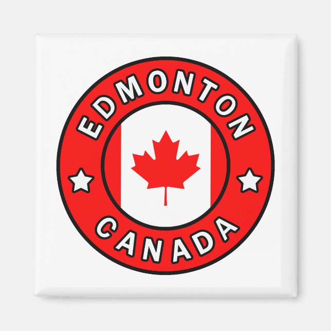 Edmonton Canada Magnet (Front)