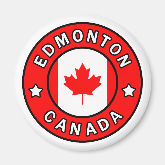 Edmonton Canada Magnet (Front)