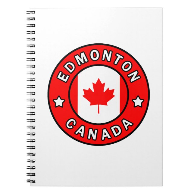 Edmonton Canada Notebook (Front)