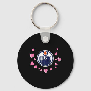 Edmonton Oilers Valentine Love Nhl Officially Lice Key Ring