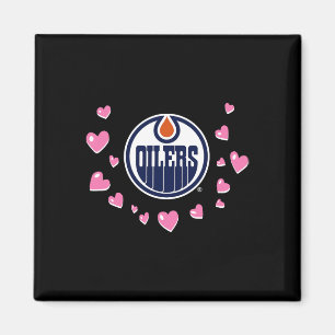 Edmonton Oilers Valentine Love Nhl Officially Lice Magnet