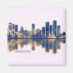 Edmonton Skyline Magnet
