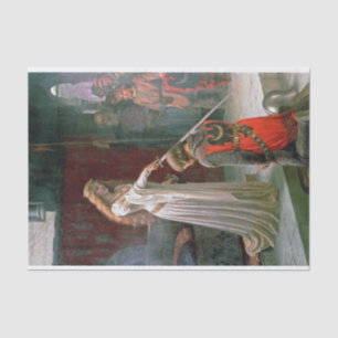 Edmund Blair Leighton Accolade Tissue Paper