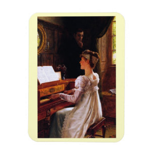 Edmund Blair Leighton, Courtship Victorian Art Magnet