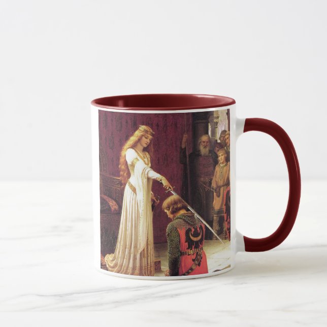 Edmund Blair Leighton: The Accolade Mug (Right)