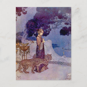 Edmund Dulac - Circe, The Enchantress Postcard