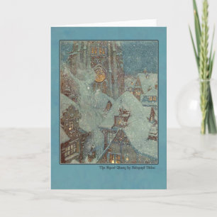 Edmund Dulac Illustration from The Snow Queen Card