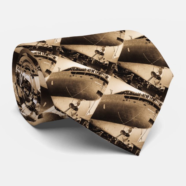 Edmund Fitzgerald Tie (Rolled)