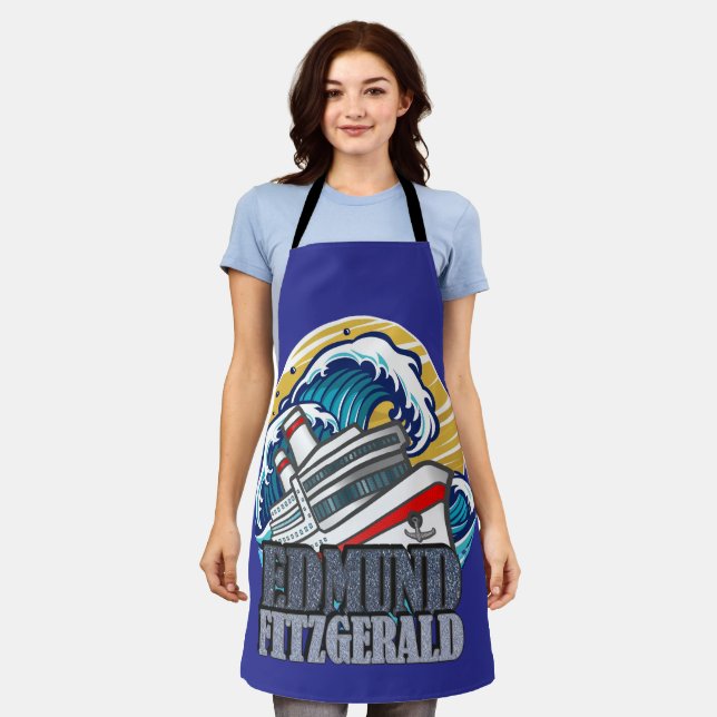 Edmund Fitzgerald | Tribute to the Legendary Ship Apron (Worn)
