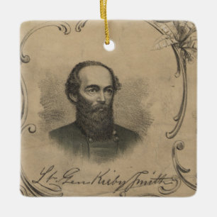 Edmund Kirby Smith Ceramic Ornament