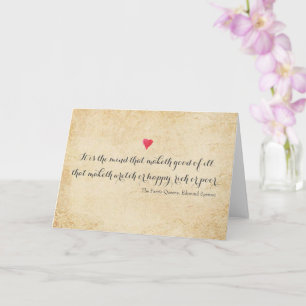 Edmund Spenser 14th century english poet quote, Card