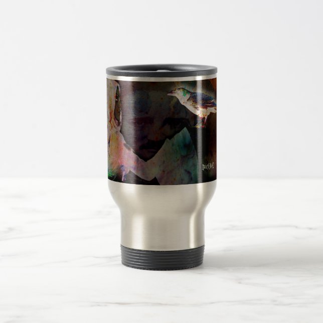 Edna Raven Poe Travel Mug (Center)