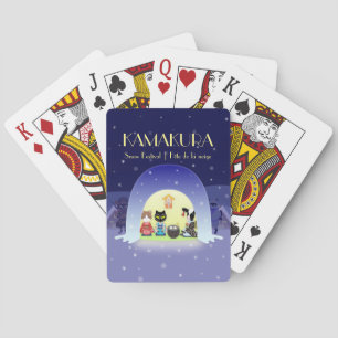 Edo-Neko's Kamakura Festivity Playing Cards