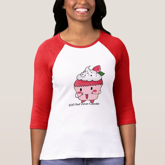 EDO Red Velvet Cupcake T-Shirt (Front)