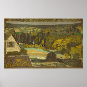 Édouard Jean Vuillard Window Overlooking the Woods Poster
