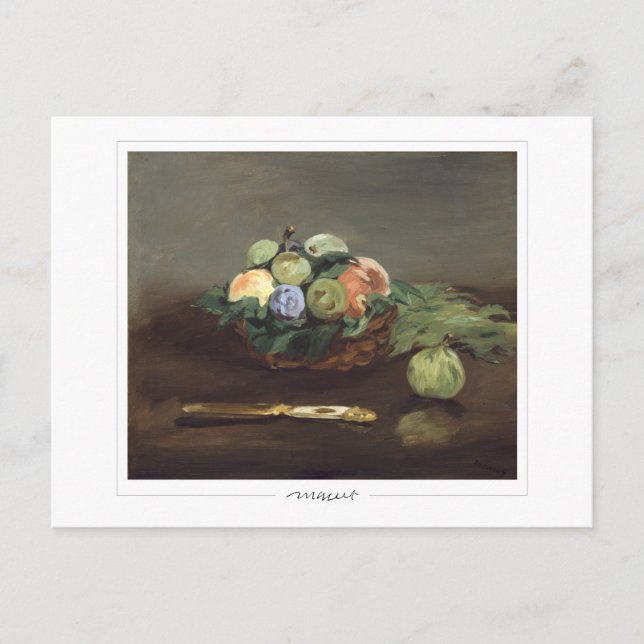 Édouard Manet #168 - Fine Art Postcard (Front)