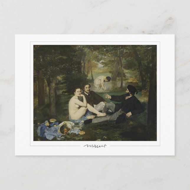 Édouard Manet #213 - Fine Art Postcard (Front)