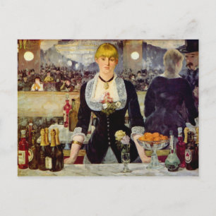 Edouard Manet - A Bar at the Folies-Bergere Card