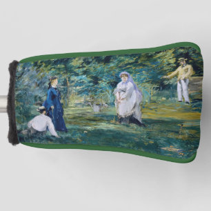 Edouard Manet - A Game of Croquet Golf Head Cover
